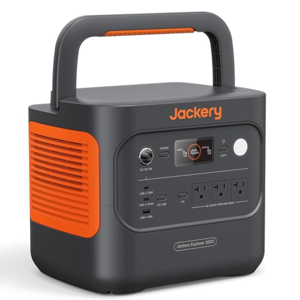 Jackery Explorer 2000 v2 2042Wh Portable Power Station Solar Generator Online now