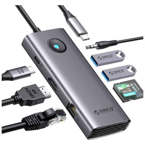 ORICO 8-In-1 USB C Docking Station For Cheap
