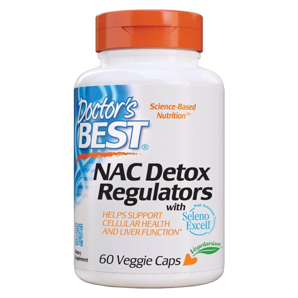60-Count Doctor s Best Gluten & Soy Free NAC Detox Regulators Sale