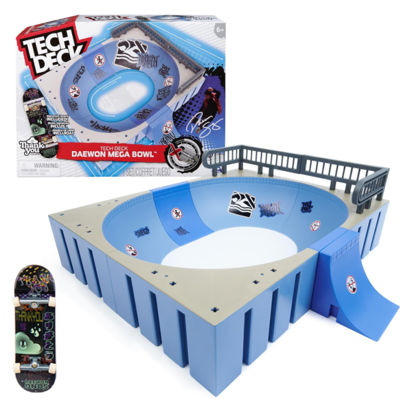 Tech Deck Daewon Mega Bowl Customizable And Buildable Ramp Set Online now