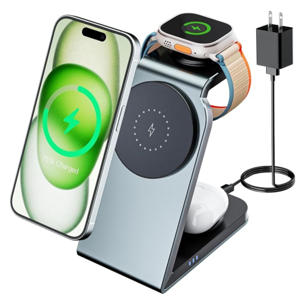 3 In 1 Magnetic Wireless Docking Station Charger Online