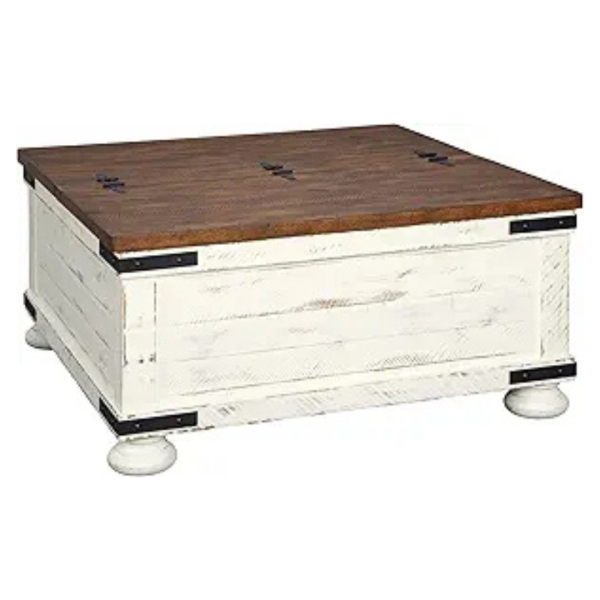 Signature Design by Ashley Wystfield Square Storage Coffee Table For Discount