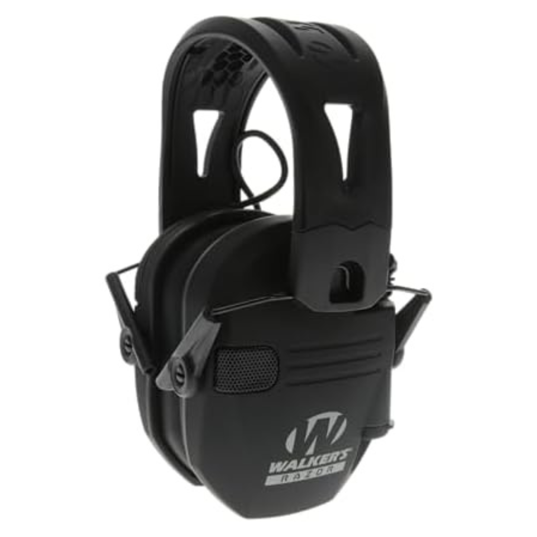 Walker Razor Tacti-Grip Electronic Muffs With Rubber Headband Fashion