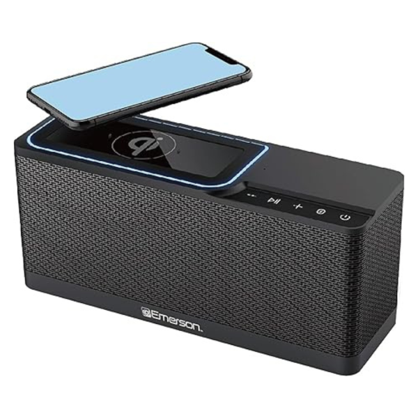 Emerson Radio 20W Stereo Portable Bluetooth Speaker Supply