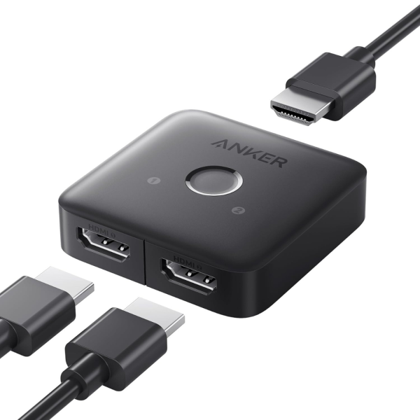 Anker 4K 60Hz HDMI Splitter Switch (2 in 1 out) Supply
