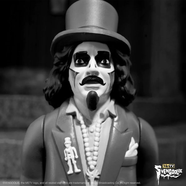 Svengoolie Super7 Grayscale 3.75 Inch ReAction Figure Supply - Image 3