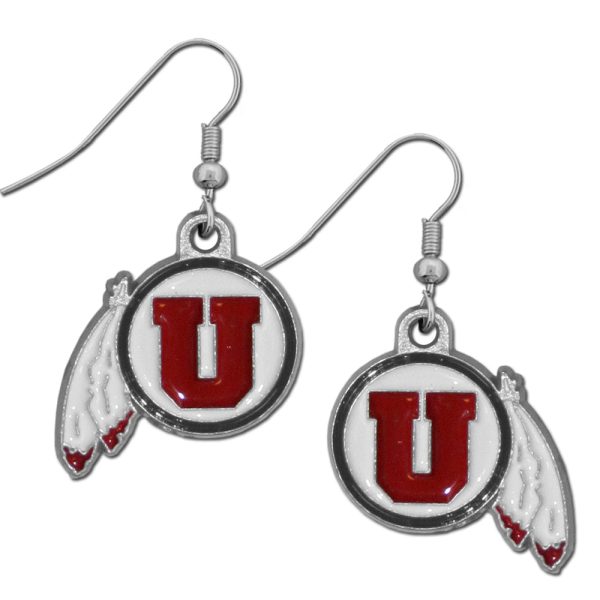 Utah Utes   Dangle Earrings For Discount